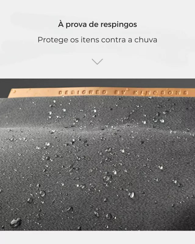 Mochila Notebook 15.6" Antifurto com USB Smart Bag