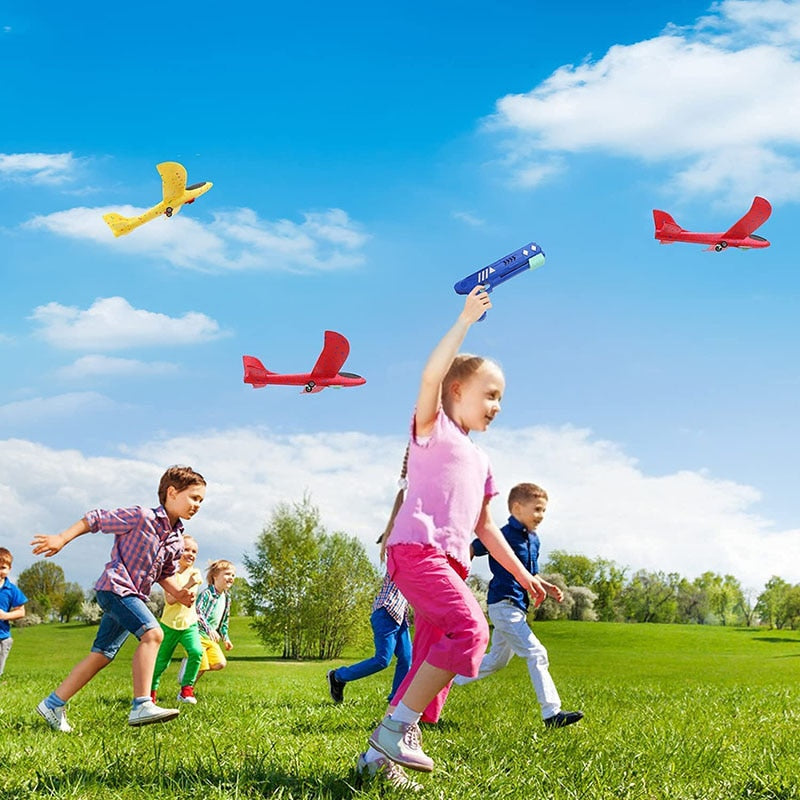 Lançador de Avião para Desenvolvimento Infantil - HappyGun